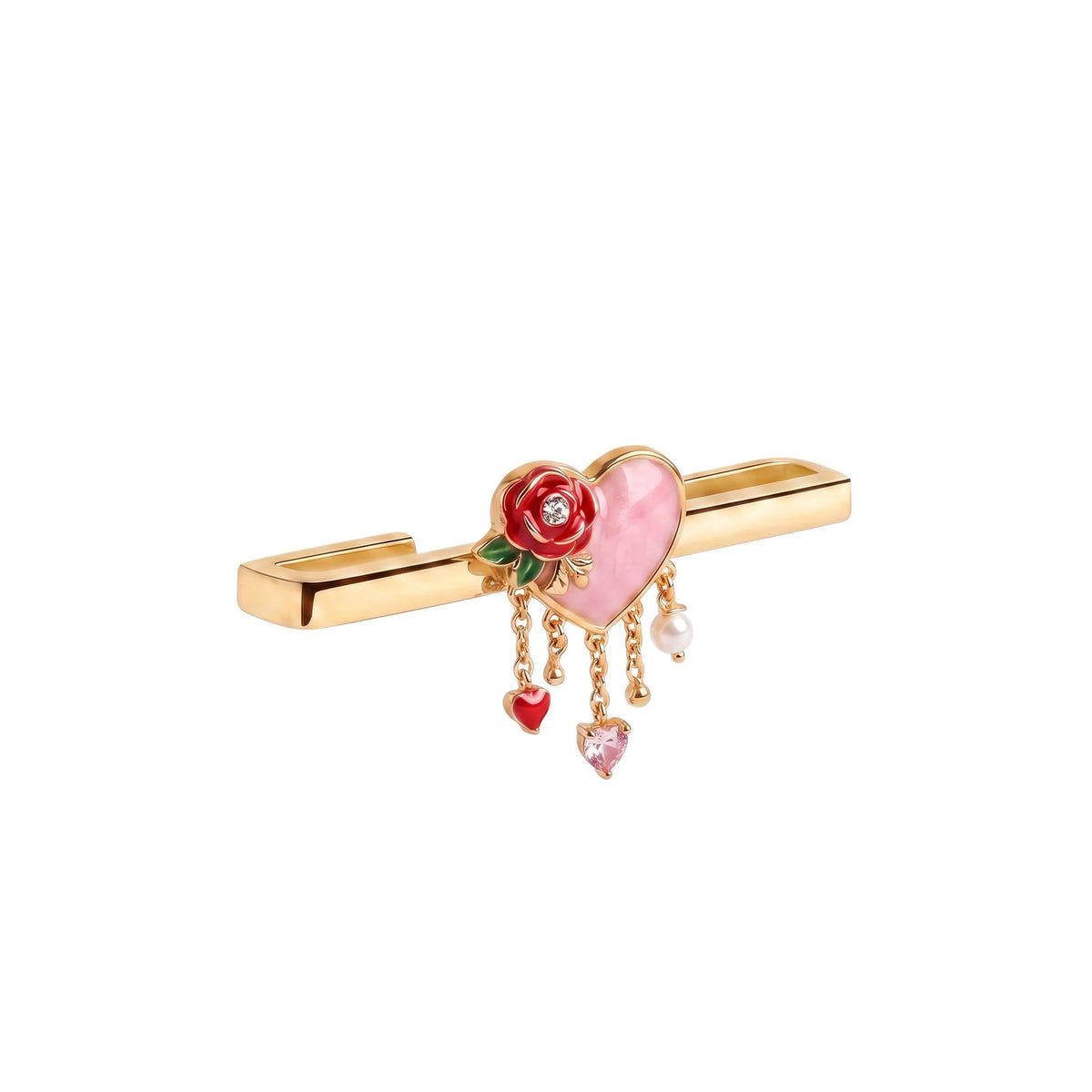 Charm Bar · Heart Tassel
