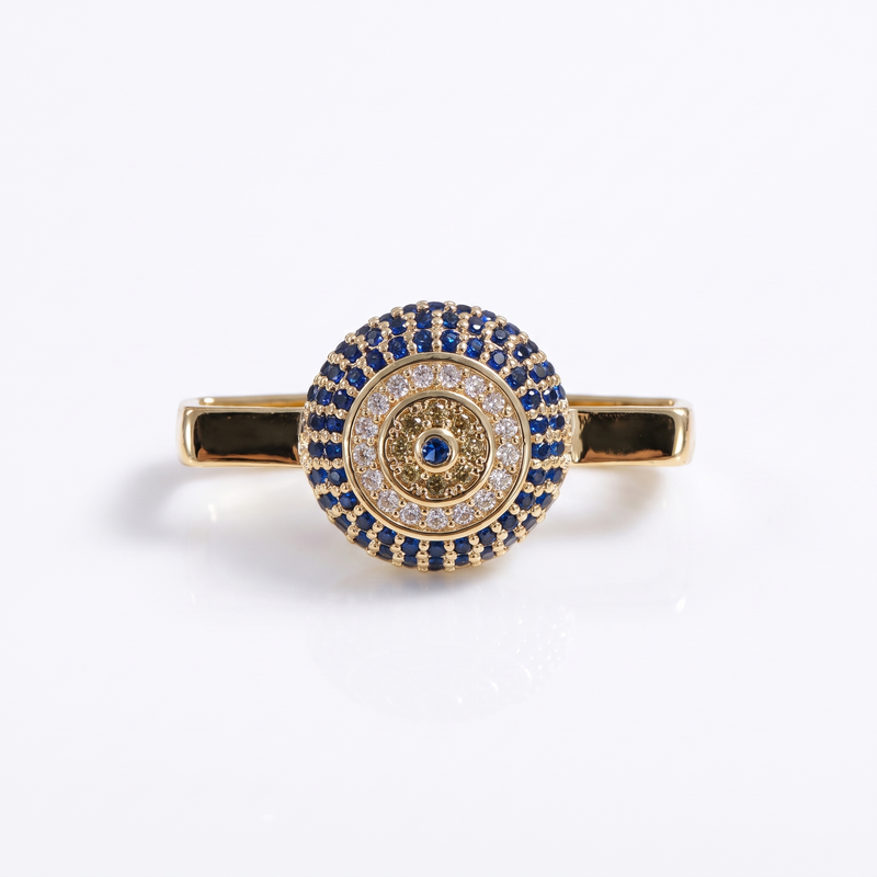 Charm Clip · Blue Eyes, gold